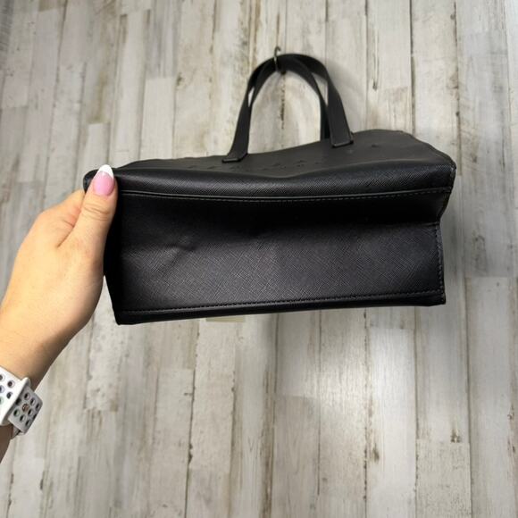 NWT Ted Baker London Women's Black Tote Bag "The Icon" Embossed Logo - Picture 5 of 7
